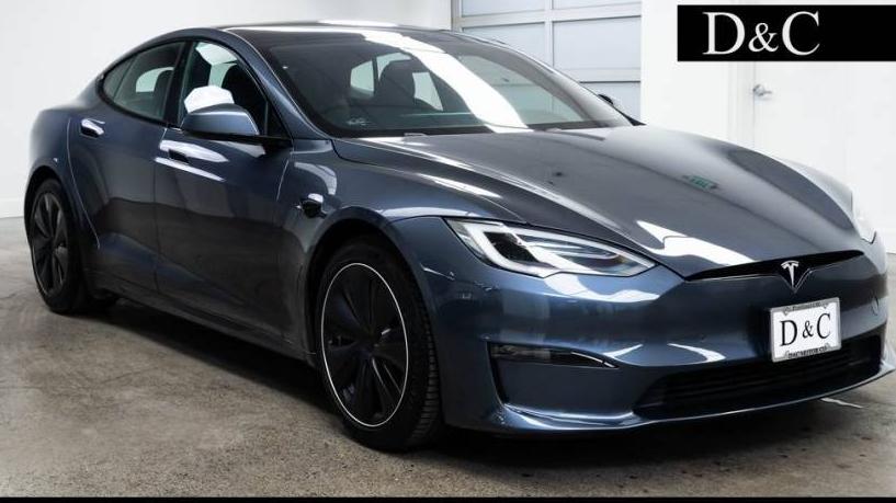 TESLA MODEL S 2022 5YJSA1E53NF460522 image